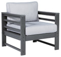 Amora - Charcoal Gray - Lounge Chair W/Cushion (Set of 2)