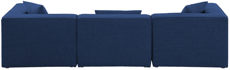 Cube - Linen Modular 3 Seat Sofa