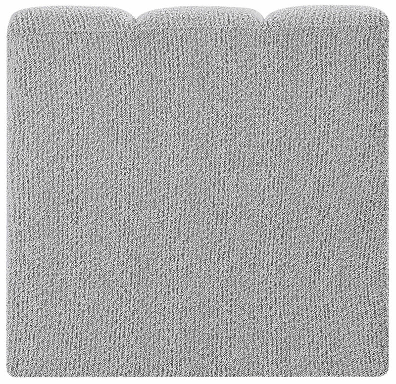 Arc - Boucle Fabric Straight Chair