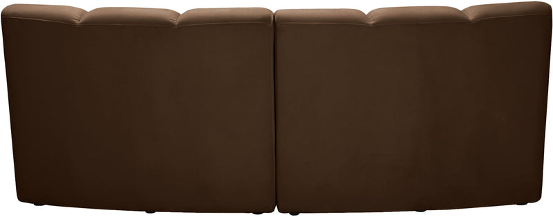 Infinity - 2 Piece Modular Sectional - Brown