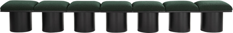 Pavilion - 7 Piece Modular Bench With Black Base