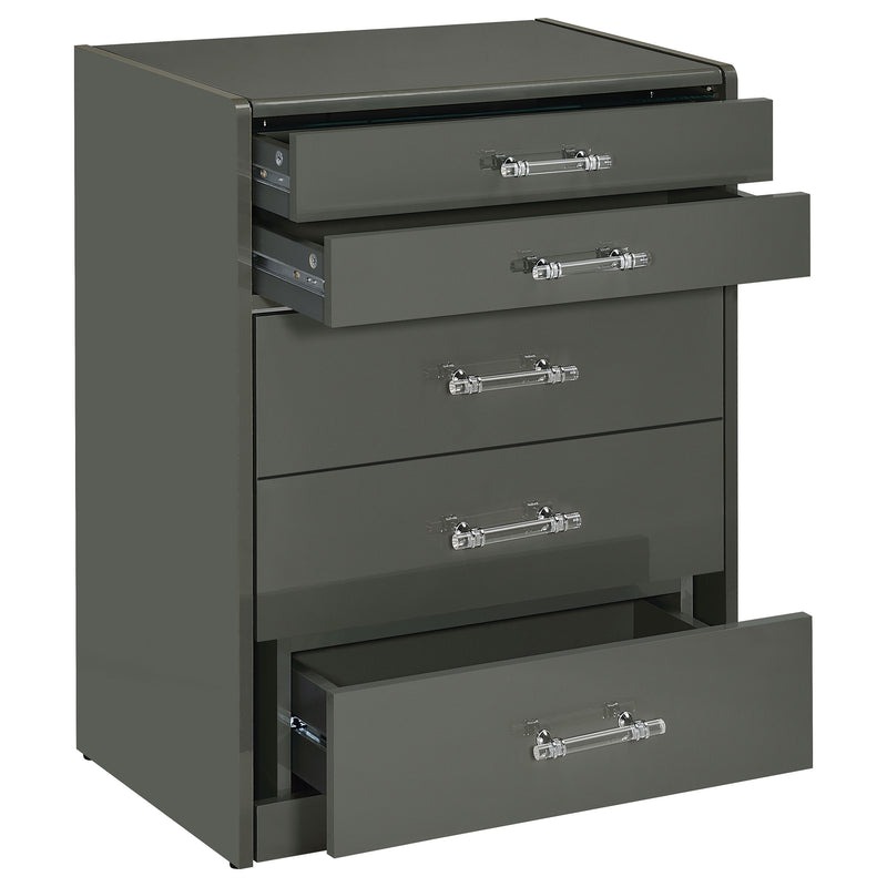 Danbury Makeup Vanity Table with LED Mirror and Stool