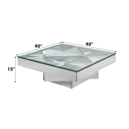 Dominic - 40" Coffee Table - Mirrored