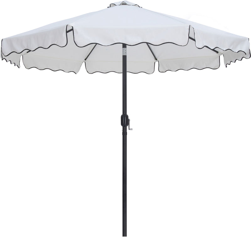 Amalfi - Patio Umbrella - Light Brown Base / Black Pole