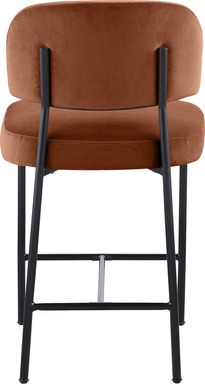 Zarelle - Performance Fabric Upholstered Counter Stool (Set of 2)