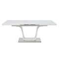 Kamaile - Dining Table With Leaf - White High