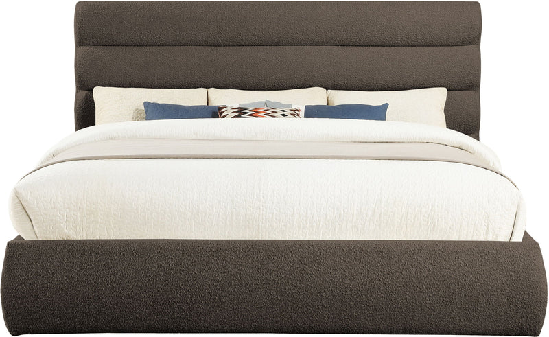 Adam - Boucle Fabric Bed With 52" Headboard
