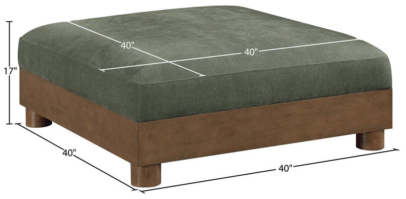 Turin - Fabric Upholstered Modular Ottoman