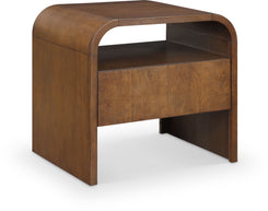 Giada - Solid Wood And Veneer Nightstand