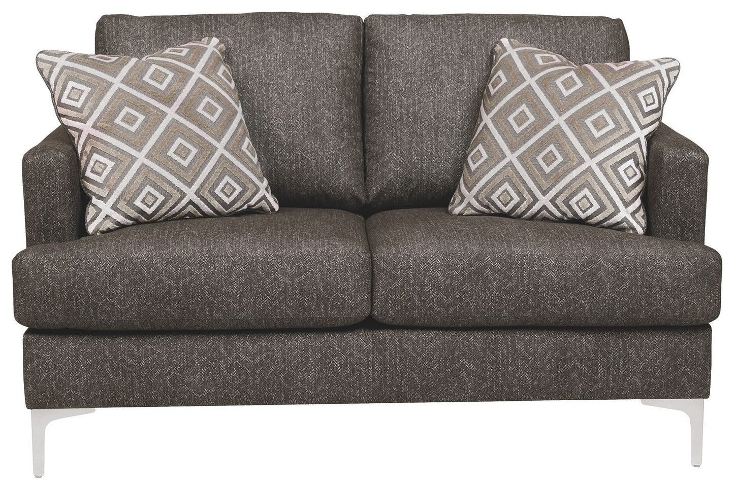 Arcola - Brown Dark - RTA Loveseat