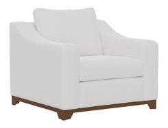 Natural Parota - Armchair - Mink Withe