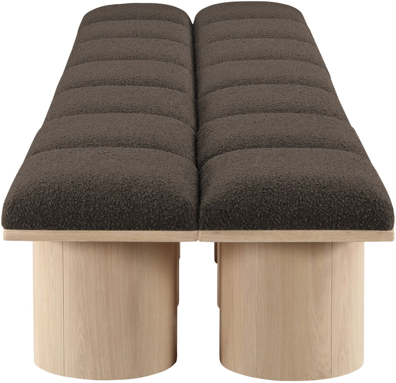 Pavilion - 14 Piece Modular Bench With Natural Base