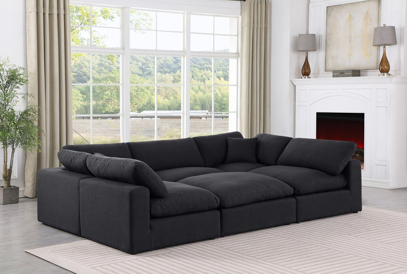 Comfy - 6 Piece Linen Sectional