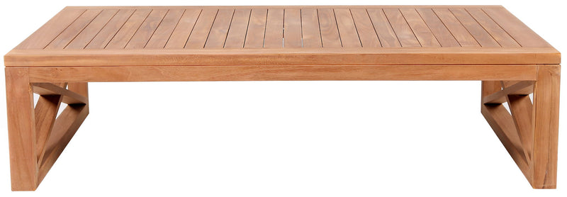Anguilla - Teak Outdoor Coffee Table - Natural