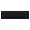 Deiter - 79" TV Stand Fireplace Media Console - Black