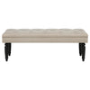 Marsha - 52" Upholstered Entryway Accent Bench - Latte