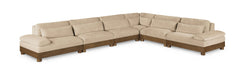 Turin - Fabric Upholstered 6 Piece Modular Sectional