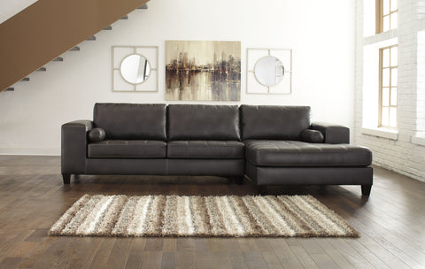 Dark Gray / 2 Pc. Right Arm Facing Corner Chaise Sectional