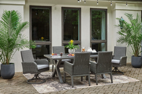 Dark Gray / 7 Pc. Dining Set