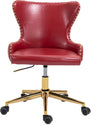 Hendrix - Office Chair with Gold Legs