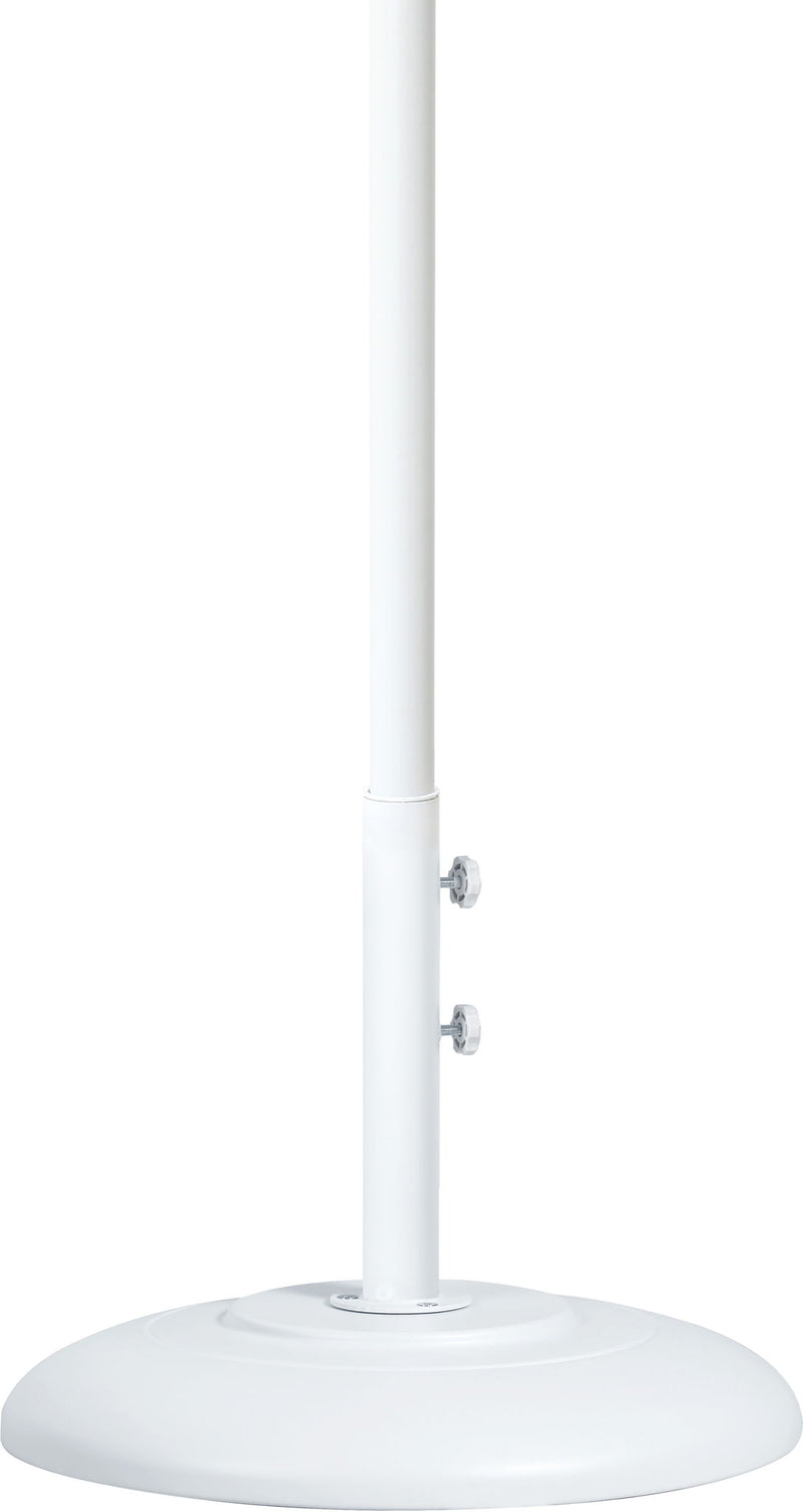 Fiji - Aluminum Patio Umbrella With Round White Base