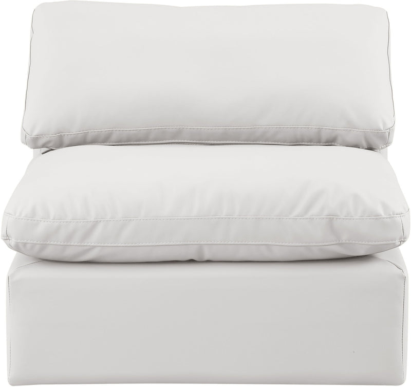 Indulge - Faux Leather Armless Chair