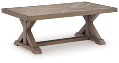 Laguna Heights - Rectangular Cocktail Table - Beige
