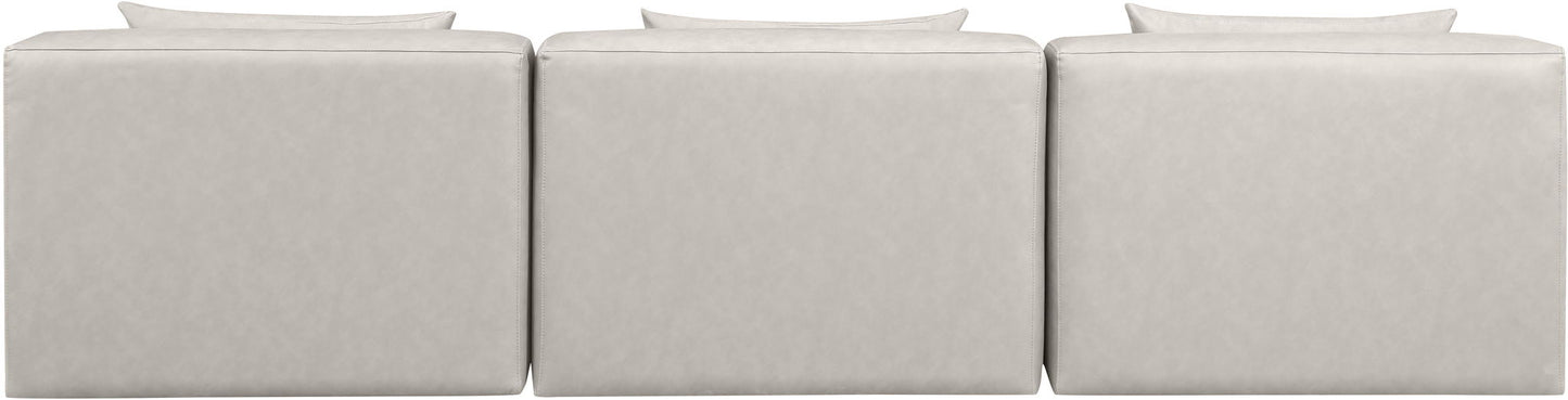 Cube - Modular 3 Seat Armless Sofa