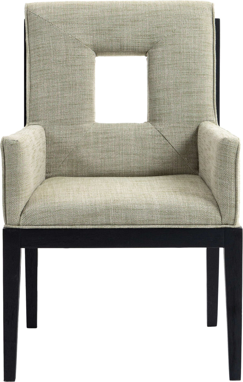 Gwendolyn - Dining Arm Chair With Black Frame