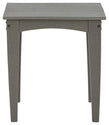 Visola - Gray - Square End Table