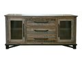 Loft Brown - Buffet With 3 Drawer / 2 Doors - Two Tone Gray / Brown