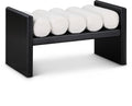Waverly - Bench With Black Frame