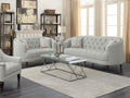 Avonlea - Upholstered Sloped Arm Sofa Set Fabric