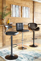 Bellatier Adjustable Height Bar Stool