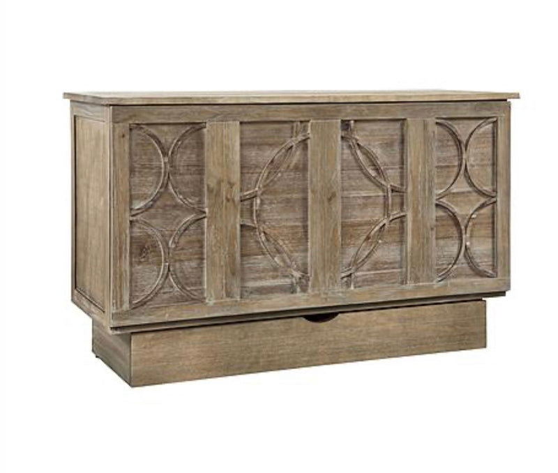Brussels Queen Murphy Cabinet Bed Ash
