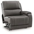 5Z - Pittson Power Reclining Sectional Loveseat with Console