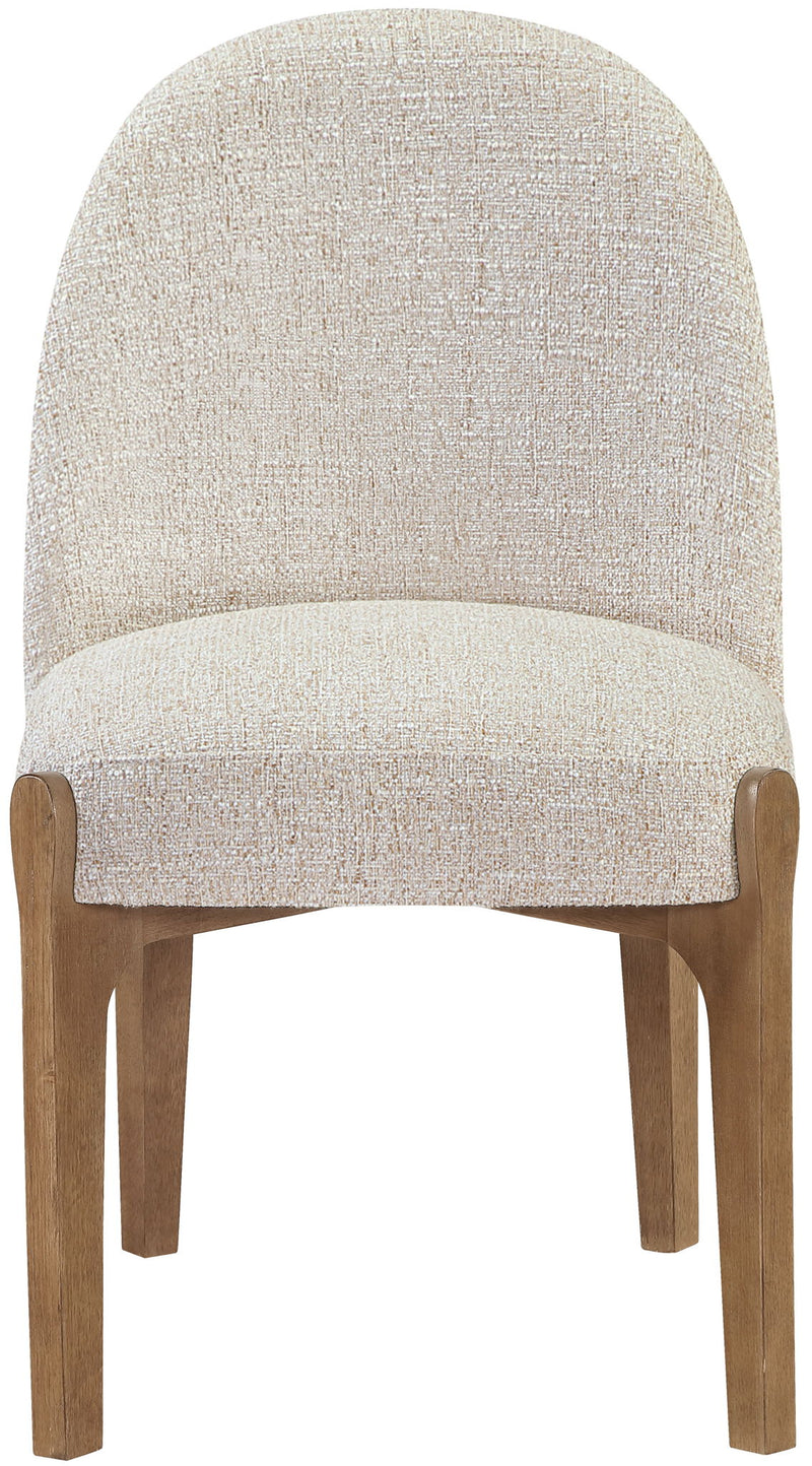 Torino - Upholstered Dining Chair With Brushed Brown Base (Set of 2)