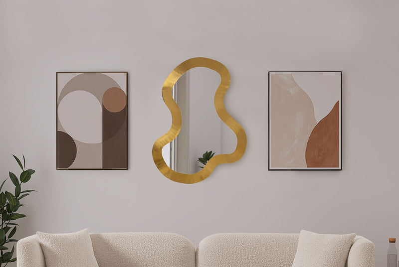 Oblique - Metal Frame Mirror
