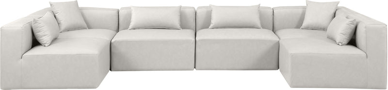 Cube - 6 Piece Modular Armless Sectional