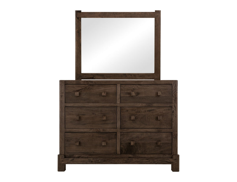 Atenas - 6-Drawer Dresser - Brown