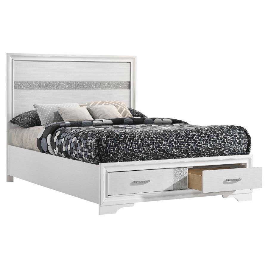 Miranda - Wood Storage Panel Bed