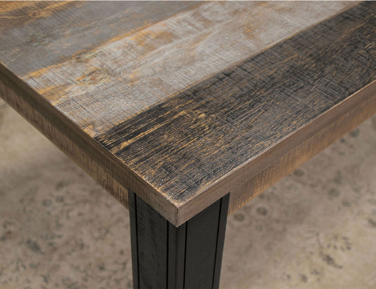 Loft Brown - Table - Two Tone Gray / Brown