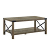 Abiram - Coffee Table - Rustic Oak