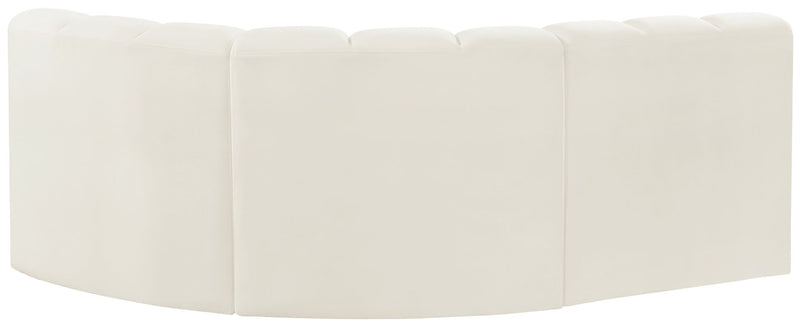 Arc - Velvet 3 Piece Sofa