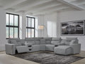 Modmax II - Reclining Sectional - Salt And Pepper