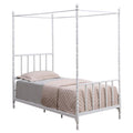 Betony - Twin Canopy Bed - White