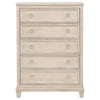 Pembroke - 5-Drawer Chest Of Drawers - Washed Oak