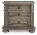 Ardenfield - Light Brown - Three Drawer Night Stand