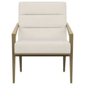 Kirra - Upholstered Metal Arm Accent Chair