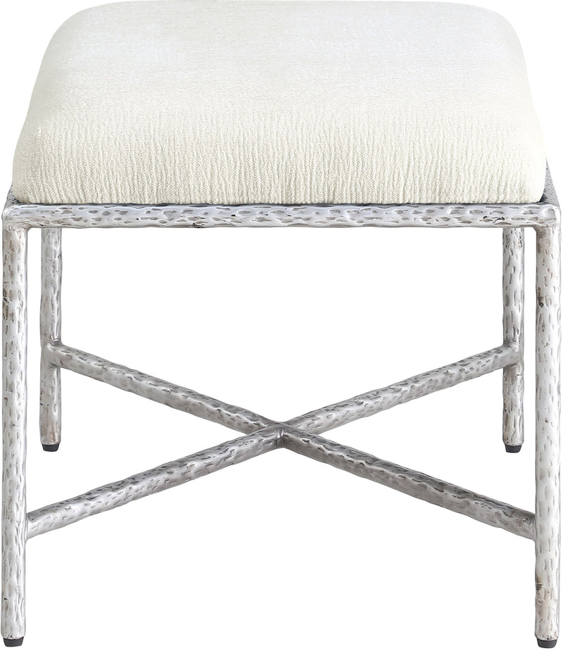 Valley - Bench With Silver Frame